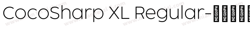 CocoSharp XL Regular字体转换